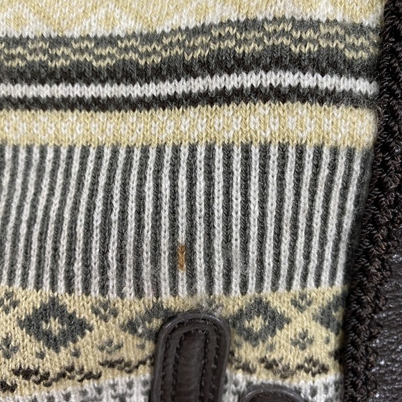 The Sak Shoulder Bag Womens Boho Southwestern Purse Woven Suede Leather Festival - Picture 4 of 14